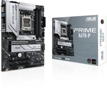 ASUS PRIME X670-P --- Sockel AM5 --- ATX Mainboard --- 4xDIMM DDR5 ---  3xM.2 ---